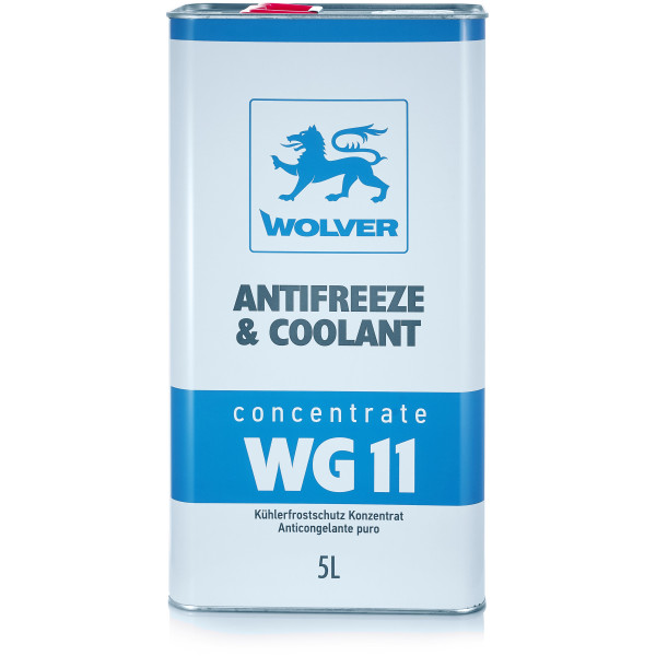 

Антифриз Wolver Antifreeze & Coolant WG11 синий 5л