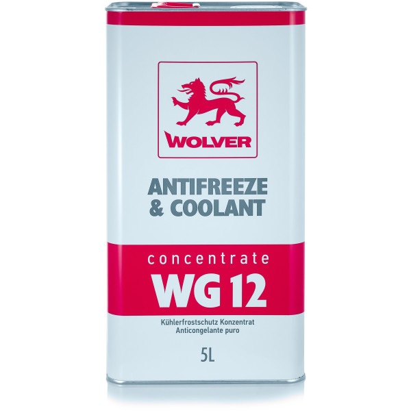 

Антифриз Wolver Antifreeze & Coolant WG12 красный 5л