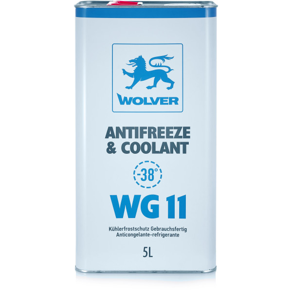 

Антифриз WOLVER Antifreeze & Coolant WG11 синий 5л
