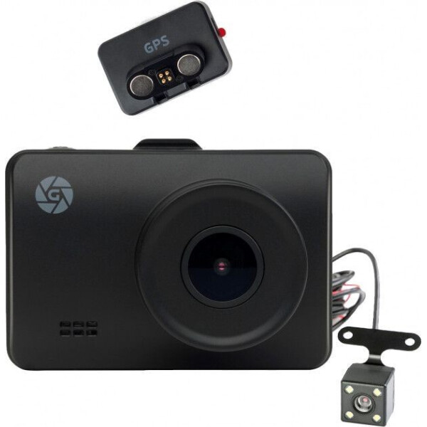 

Видеорегистратор Автомобильный Globex GE-305wgr (WiFi,GPS,Rear cam)
