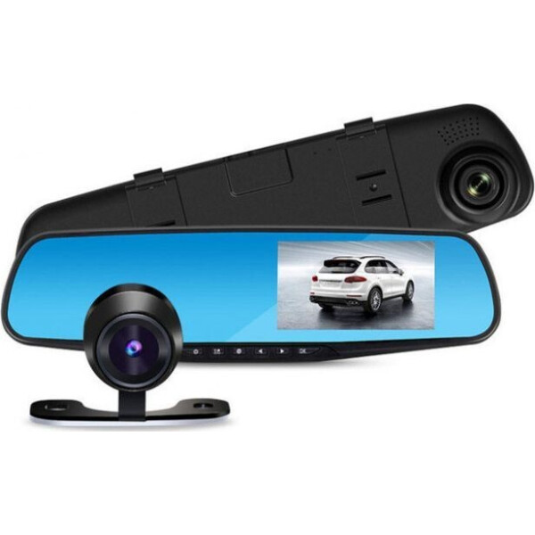 

Видеорегистратор зеркало с камерой заднего вида 2 камеры DVR Full HD