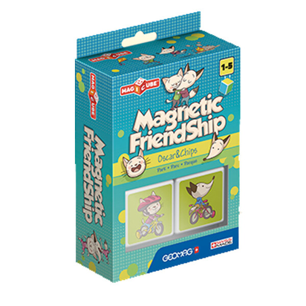 

Кубик Geomag MAGICUBE OscarandChips PARK 2 кубика, Магнитные кубики Парк 107MC