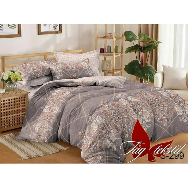 

Сатин люкс ТМ TAG 2-х спальный с компаньоном S299