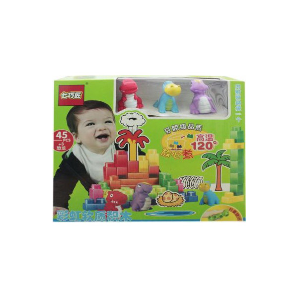 

Конструктор «Динозаврики» (45 деталей) 68022