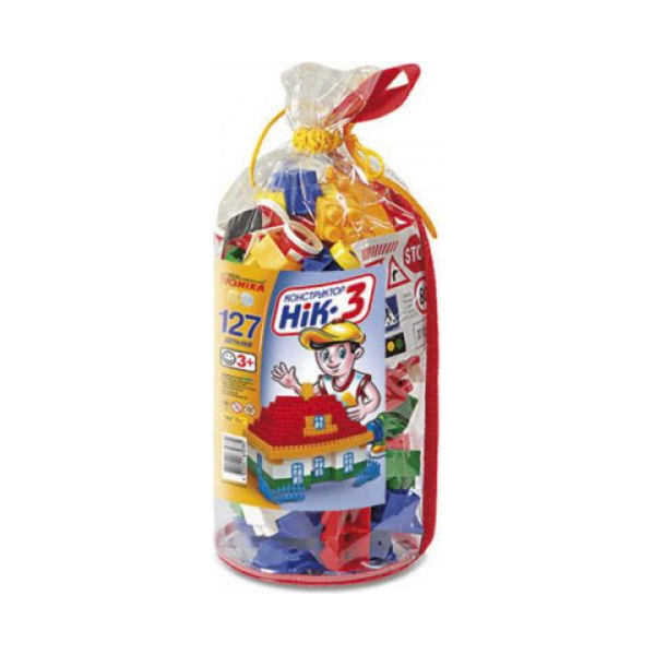 

Конструктор детский «НИК-3», 127 дет 0781