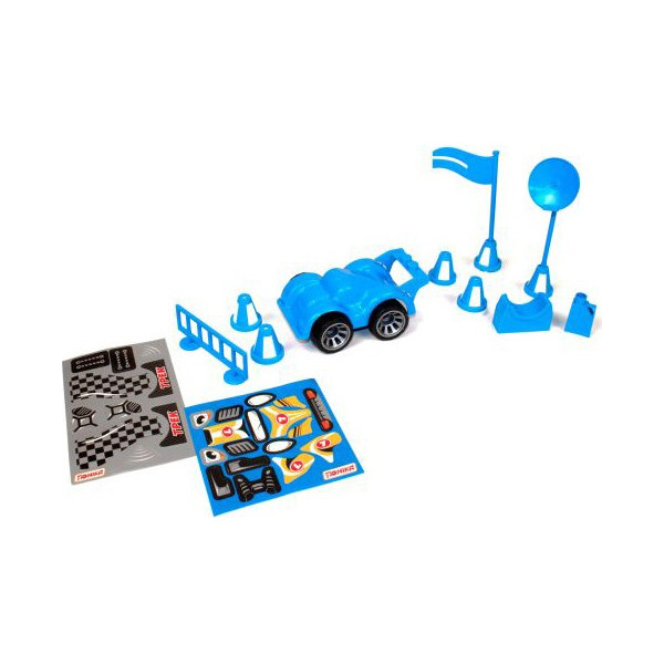 

Игрушка-конструктор «Автоклуб», 31 деталь (синий) M-4
