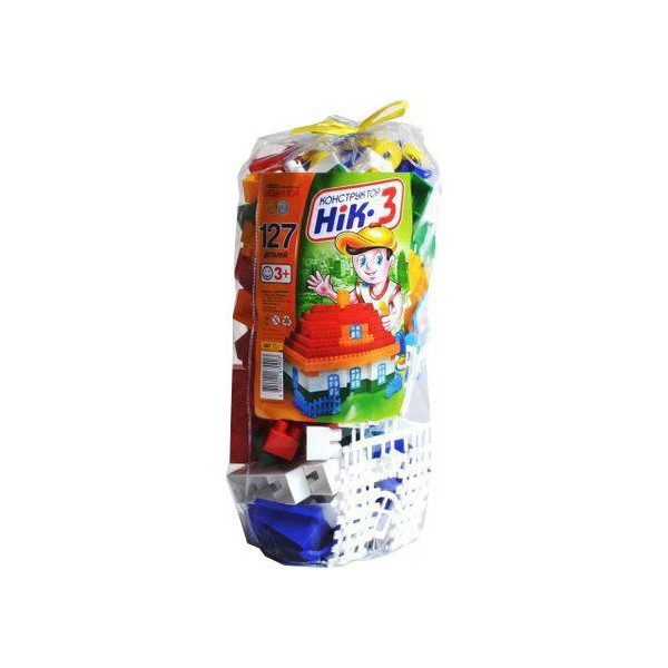 

Конструктор детский «НИК-3», 127 дет 0903
