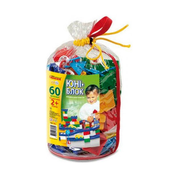 

Конструктор «ЮНИ-блок» (60 деталей) 0705