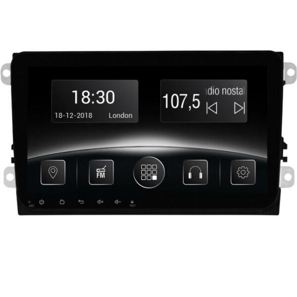 

Штатная магнитола Gazer CM5509-T5 VW/Skoda/Seat