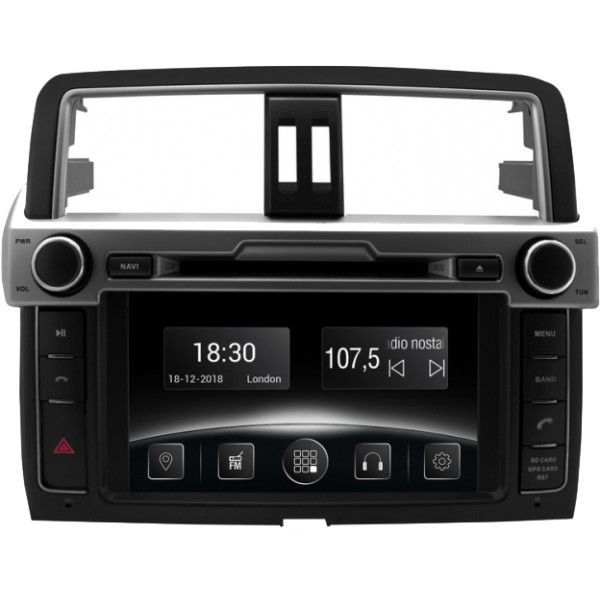 

Автомагнитола Gazer CM6008-J150 Toyota Prado, LC150 - High level (2014-2016)