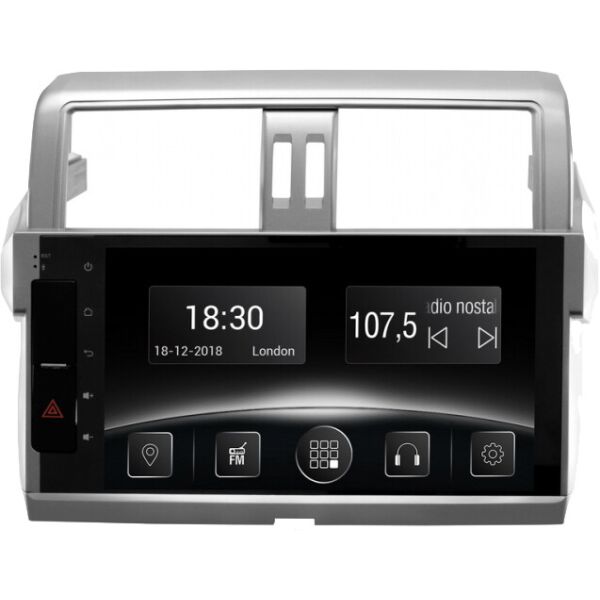 

Штатная магнитола Gazer CM6510-J150N Toyota