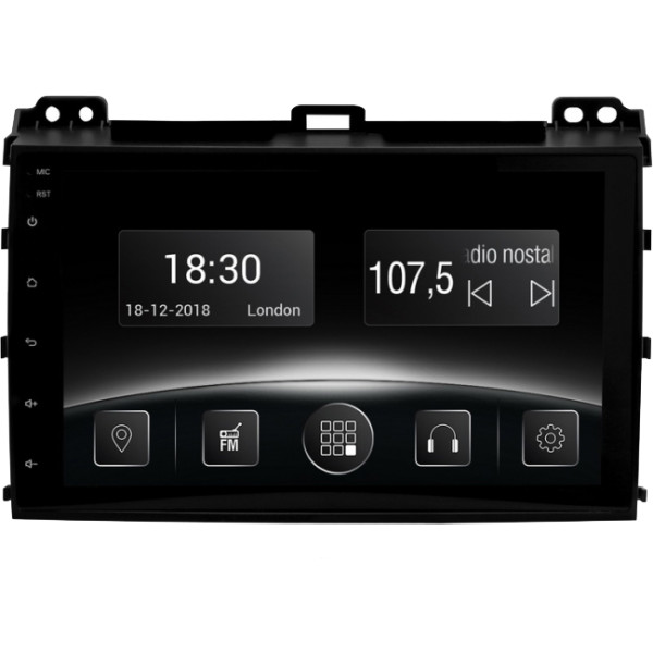 

Автомагнитола Gazer CM6509-TYT Toyota Prado (J120) (2002-2009 )