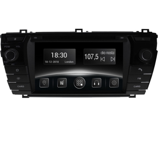 

Автомагнитола Gazer CM5007-E150 Toyota Corolla (E150) (2013-20 16)