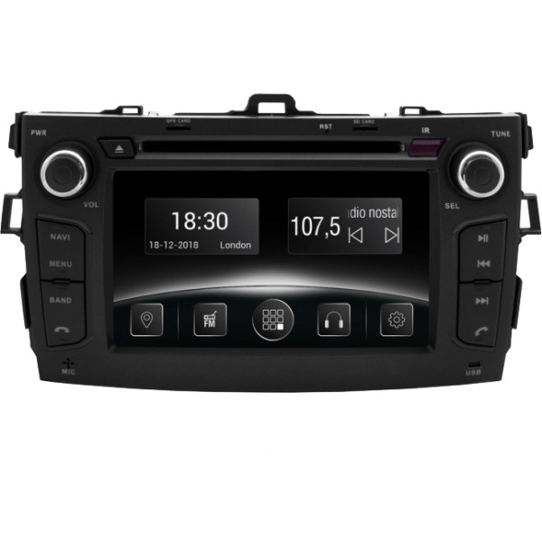 

Автомагнитола Gazer CM5007-E140 Toyota Corolla (E140) (2006-20 12)