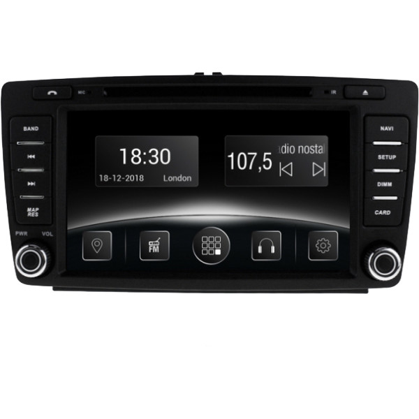 

Автомагнитола Gazer CM6007-1Z3 Skoda Octavia A5, Fabia, Super b (2005-2012)