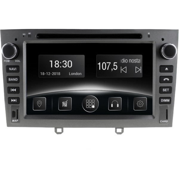 

Автомагнитола Gazer CM6007-408W Peugeot 408 (2010-2013)