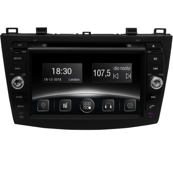

Автомагнитола Gazer CM6008-BL Mazda 3 (BL) (2010-2014)