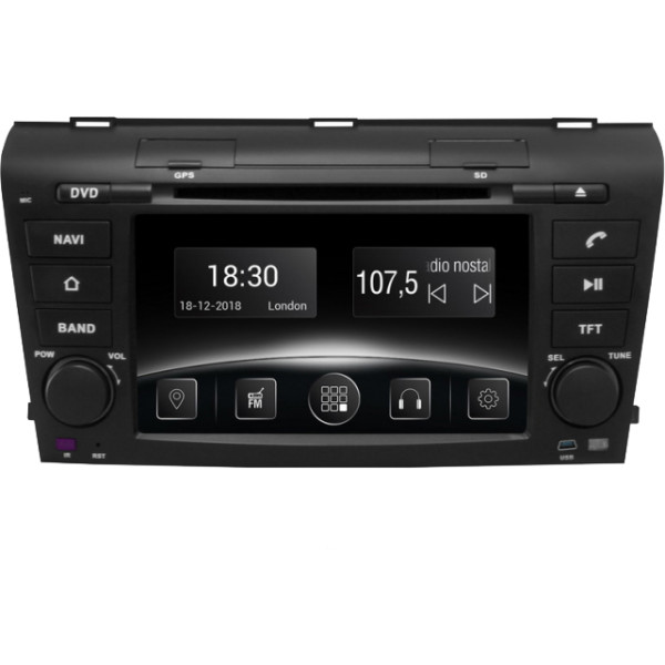 

Автомагнитола Gazer CM6007-BK Mazda 3 (BK) (2004-2009)