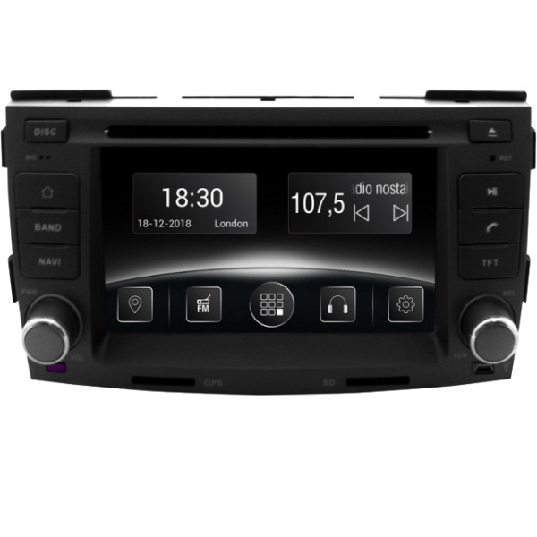 

Автомагнитола Gazer CM5006-NF Hyundai Sonata (NF) (2009-2010 )