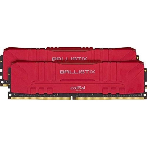 

Оперативная память Crucial 16 GB (2x8GB) DDR4 3600 MHz Ballistix Red (BL2K8G36C16U4R)
