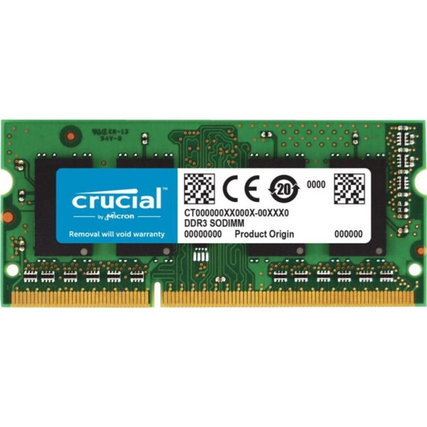 

Crucial 4 GB SO-DIMM DDR3L 1866 MHz Memory for Mac (CT4G3S186DJM)