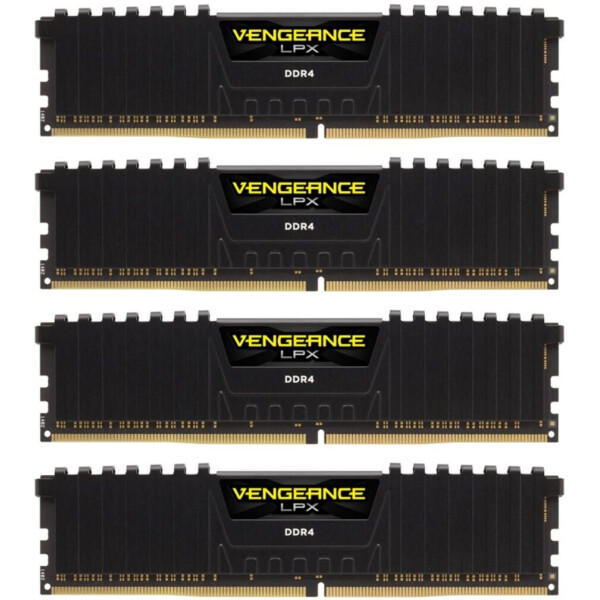 

DDR4 4x8GB/3600 Corsair Vengeance LPX Black (CMK32GX4M4D3600C18)
