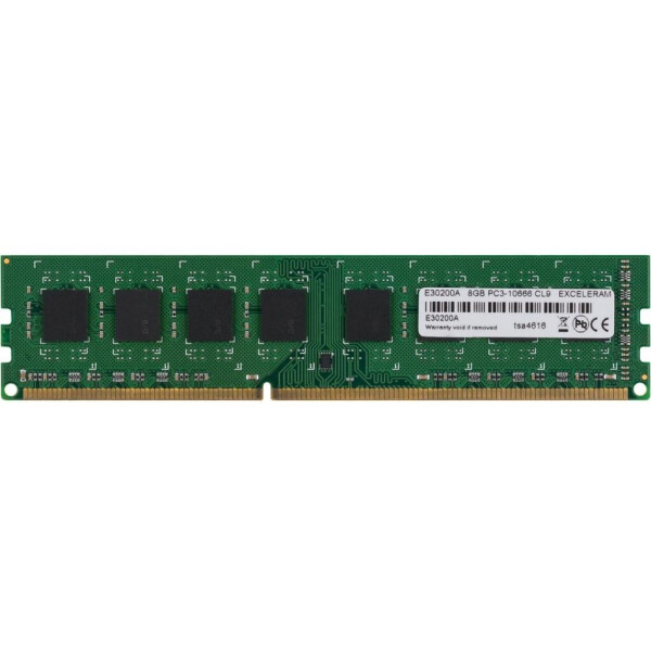 

Оперативная память Exceleram 8 GB DDR3 1333 MHz (E30200A)