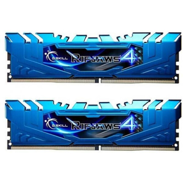 

Оперативная память G.Skill 16 GB (2x8GB) DDR4 3000 MHz Ripjaws 4 Blue (F4-3000C15D-16GRBB)