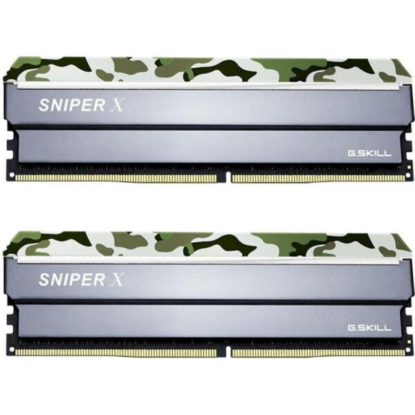 

G.Skill 16 GB (2x8GB) DDR4 3000 MHz Sniper X Classic Camo (F4-3000C16D-16GSXFB)
