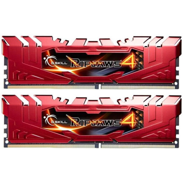 

G.SKILL Ripjaws 4 Red DDR4 2666MHz Kit 2x8GB XMP (F4-2666C15D-16GRR)