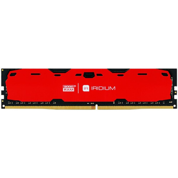 

Оперативная память GOODRAM 4 GB DDR4 2400 MHz Iridium Red (IR-R2400D464L15S/4G)