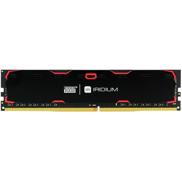 

Оперативная память GOODRAM 8 GB DDR4 2400 MHz Iridium Black (IR-2400D464L17S/8G)