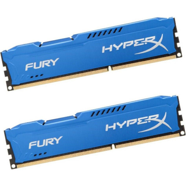 

Оперативная память HyperX 8 GB (2x4GB) DDR3 1866 MHz FURY (HX318C10FK2/8)