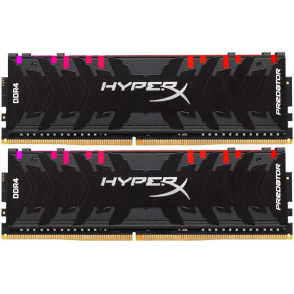 

Оперативная память Kingston 32 GB (2x16GB) DDR4 3000 MHz HYPERX Predator RGB (HX430C15PB3AK2/32)