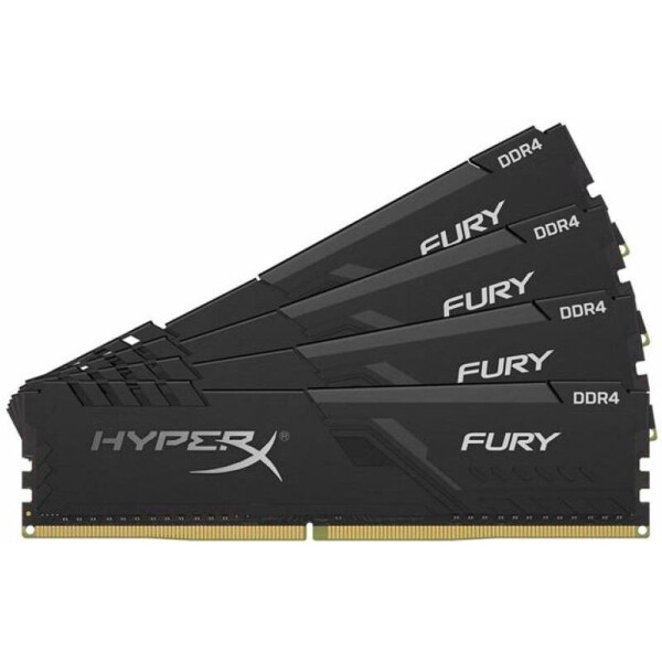 

Оперативная память Kingston DDR4 2666 64GB KIT (16GBx4) HyperX Fury Black HX426C16FB3K4/64
