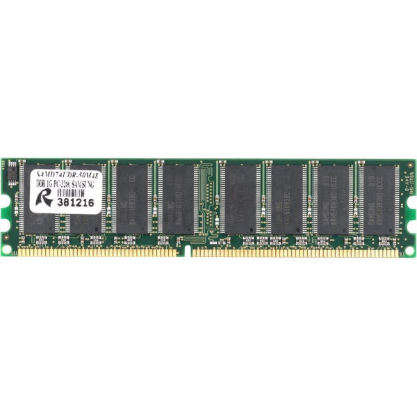 

Оперативная память Samsung 1 GB DDR 400 MHz (SAMD7AUDR-50M48)