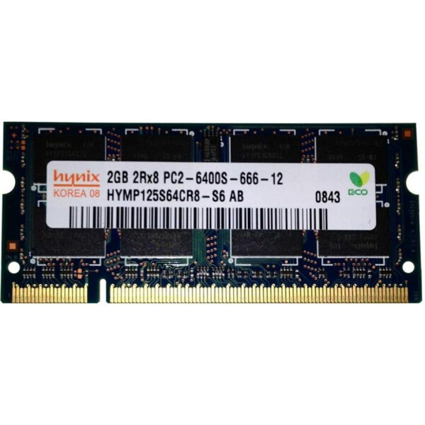 

SK hynix 2 GB SO-DIMM DDR2 800 MHz (HYMP125S64CR8-S6)