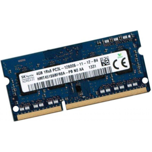 

Оперативная память Hynix SODIMM DDR3L-1600 4096MB PC3-12800 (HMT451S6BFR8A-PB)