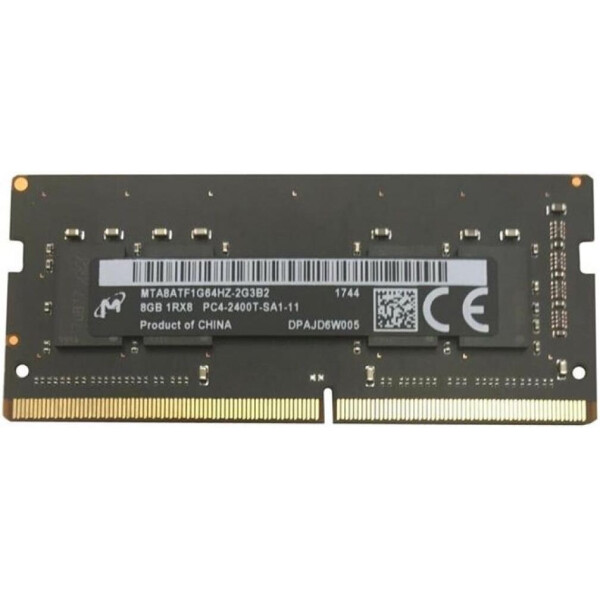

SO-DIMM 8GB/2400 DDR4 Micron (MTA8ATF1G64HZ-2G3B2) - Refubrished