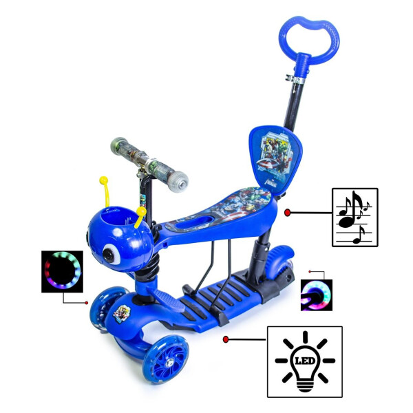 

Самокат Scooter "Пчелка" 5in1 Герои Blue 1348559461