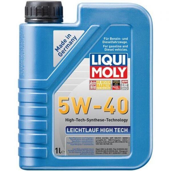 

Моторное масло Liqui Moly Leichtlauf High Tech 5W-40 1л.