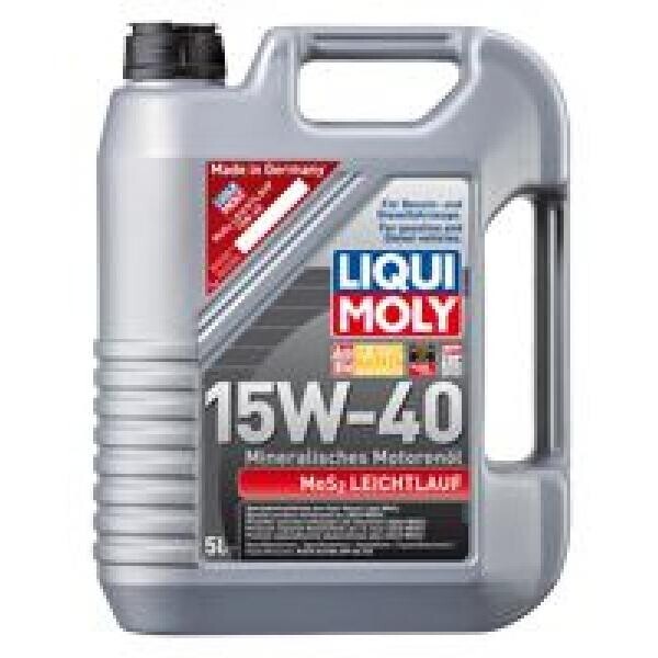

Моторное масло Liqui Moly MoS2 Leichtlauf 15W-40 5л.
