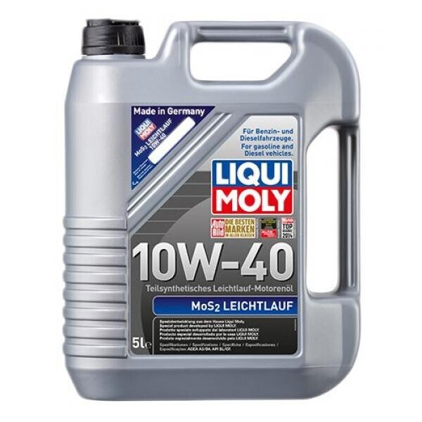 

Моторное масло Liqui Moly MoS2 Leichtlauf 10W-40 5л.