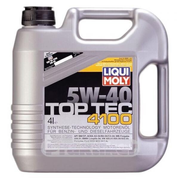 

Моторное масло Liqui Moly Top Tec 4100 5W-40 4л.