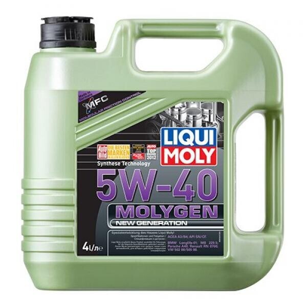 

Моторное масло Liqui Moly Molygen New Generation 5W-40 4л.