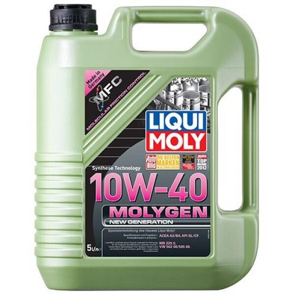 

Моторное масло Liqui Moly Molygen New Generation 10W-40 5л.
