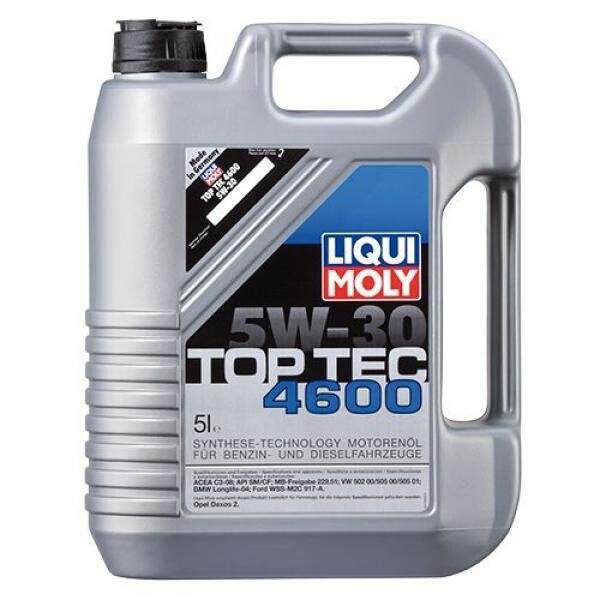 

Моторное масло Liqui Moly Top Tec 4600 5W-30 5л.