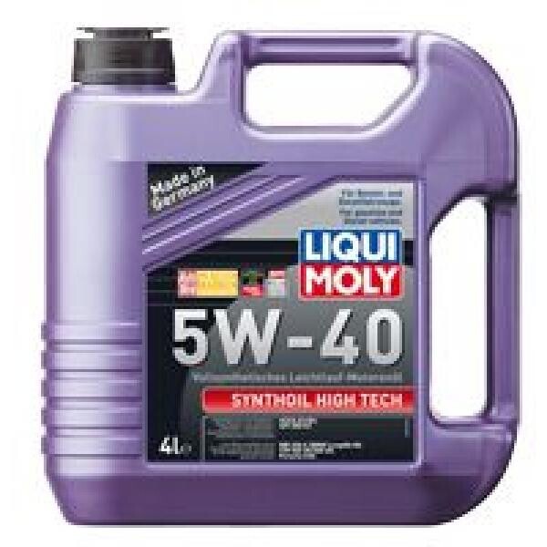 

Моторное масло Liqui Moly Synthoil High Tech 5W-40 4л.