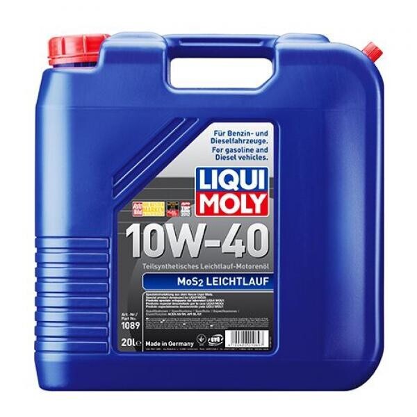 

Моторное масло Liqui Moly MoS2 Leichtlauf 10W-40 20л.