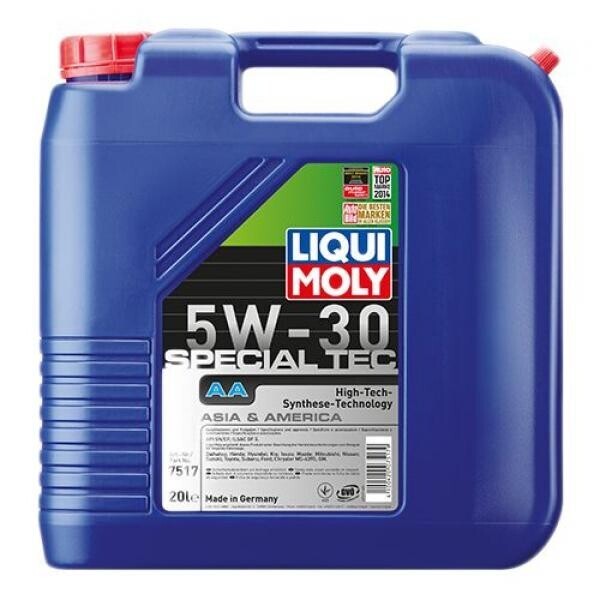 

Моторное масло Liqui Moly Special Tec АА 5W-30 20л.